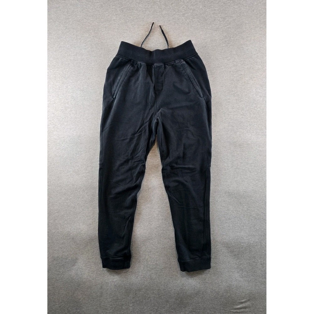 Lululemon Cross Cut Jogger Sweatpants 29.5" Men's Small Black Athleisure M5420S‎